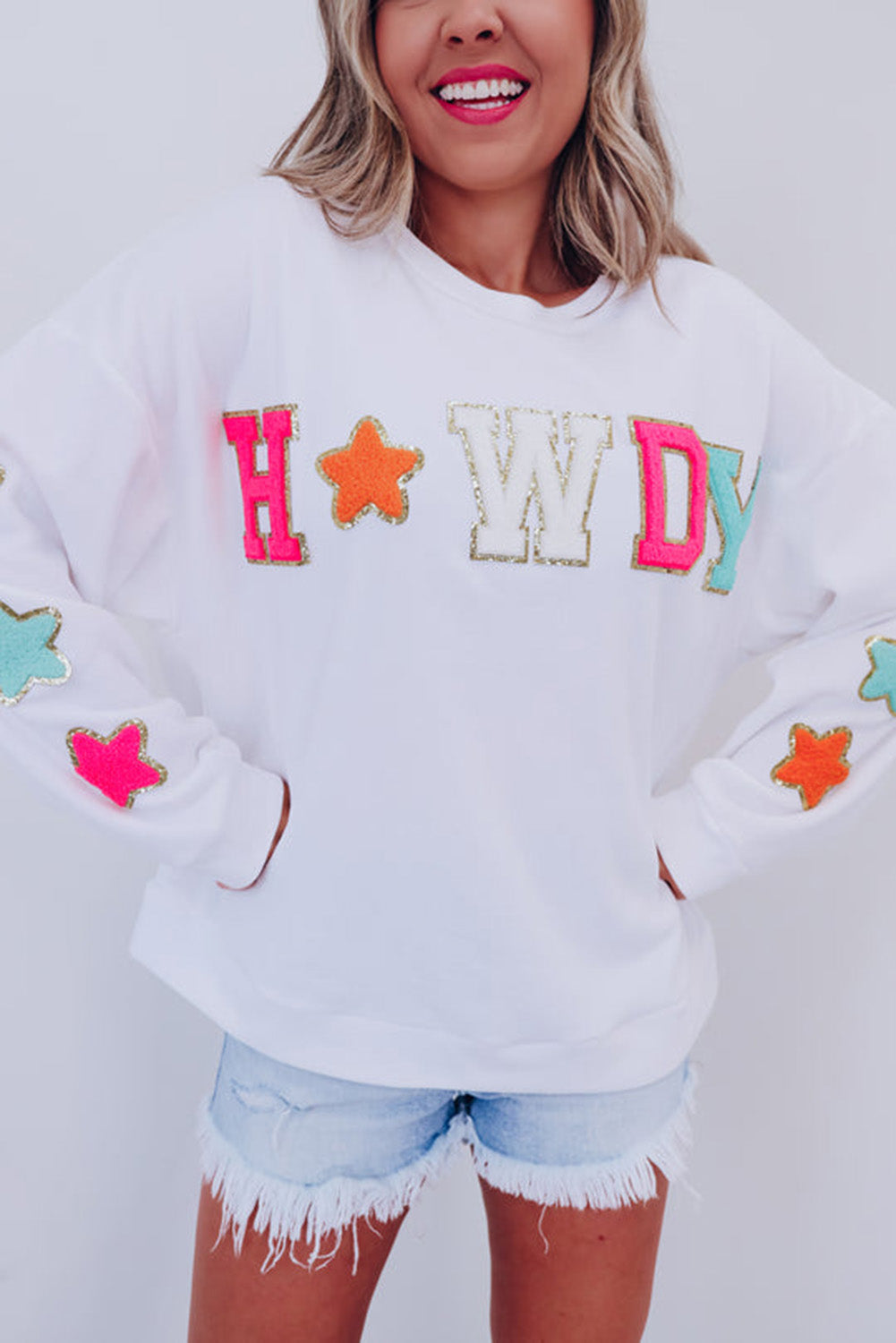 Fall Pullover Sweater Women Personalized Design Print Sequined Long Sleeved Sweater Women