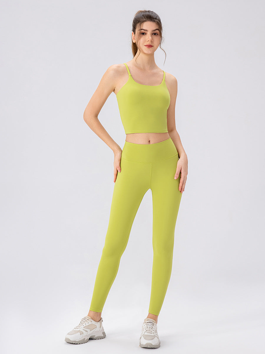 Lycra Sports Underwear Yoga Vest Women Shockproof Running Workout Beauty Back Strap Yoga Clothes Bra