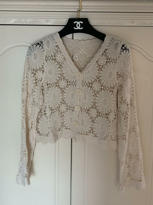 Lace Sun Crochet Cardigan Sunscreen Top