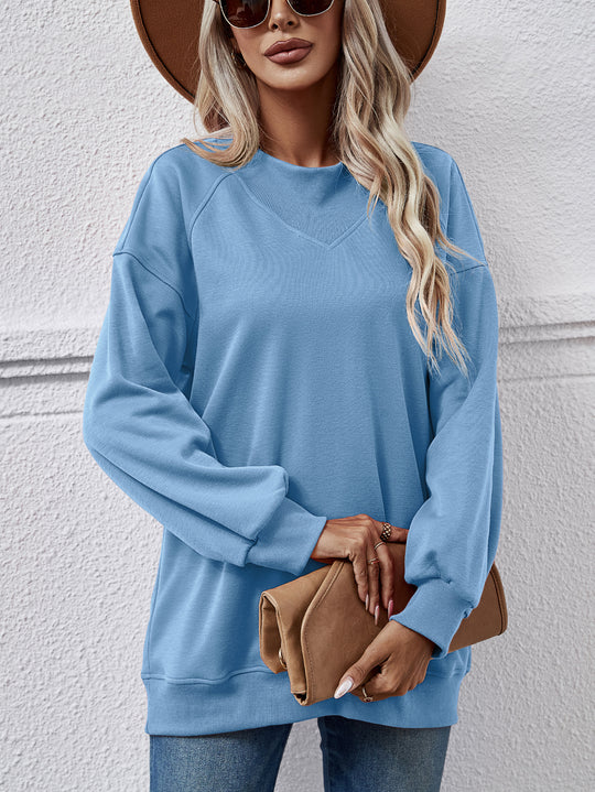 Autumn Women Sweater Crew Neck Long Sleeve Women