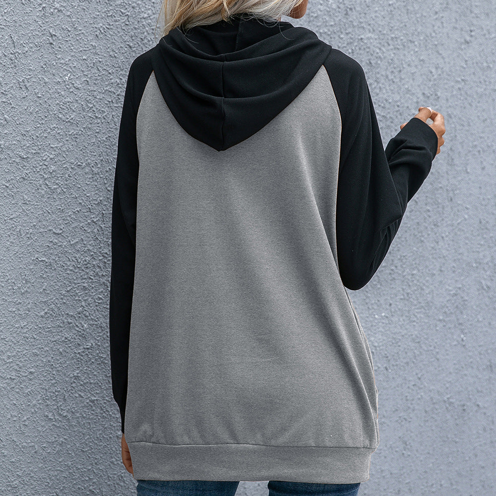 Autumn Winter Women Women Clothes Pullover Hooded Women