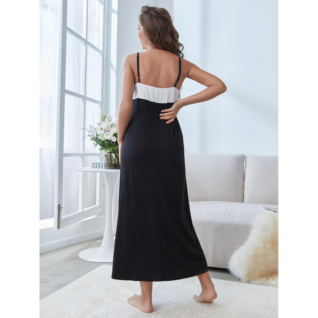 Slip Nightdress Women Maxi Dress Pajamas Pajamas