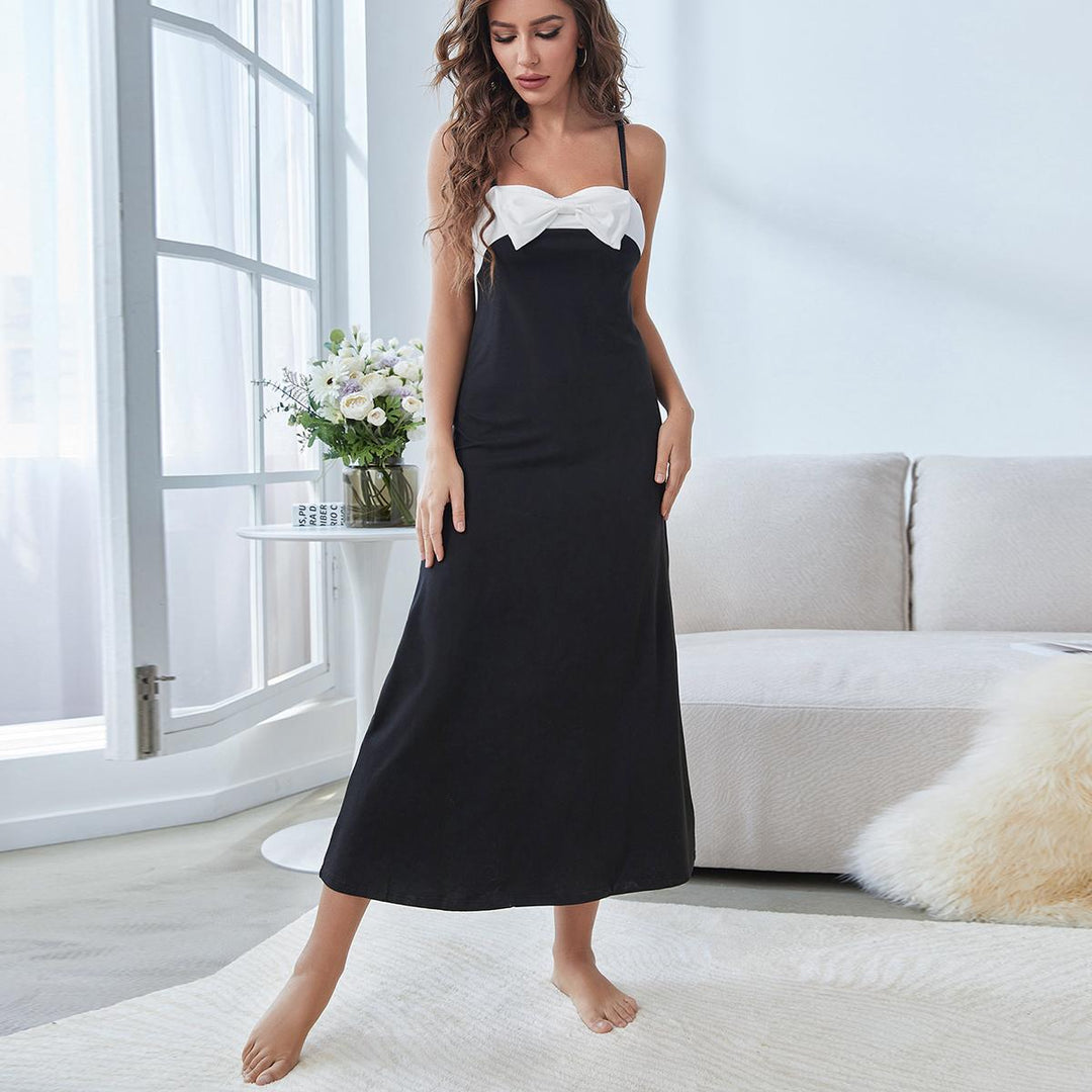 Slip Nightdress Women Maxi Dress Pajamas Pajamas