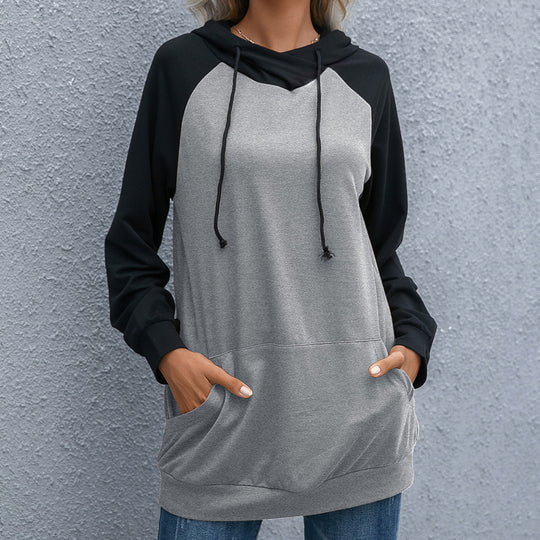 Autumn Winter Women Women Clothes Pullover Hooded Women