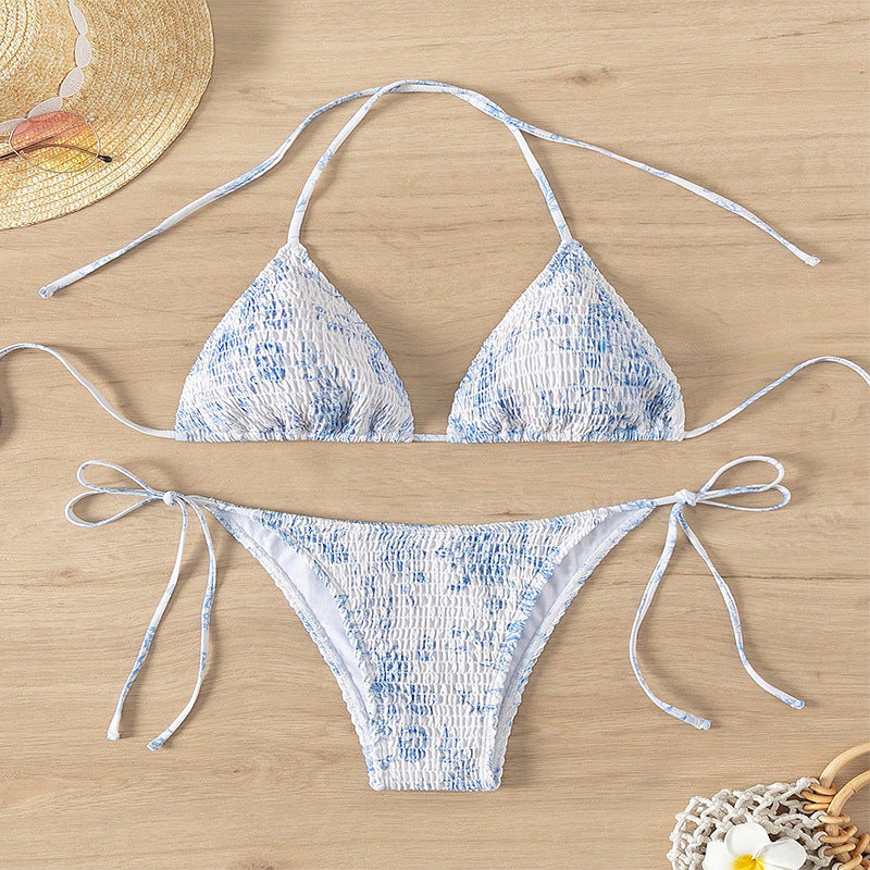 Swimsuit Sexy Bikini Floral Swimsuit Women High Grade Beach Bikini