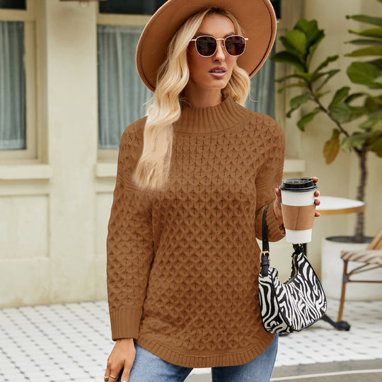 Autumn Winter Sweater Women Loose Lazy Knitwear Women Clothing Casual Knitted Top