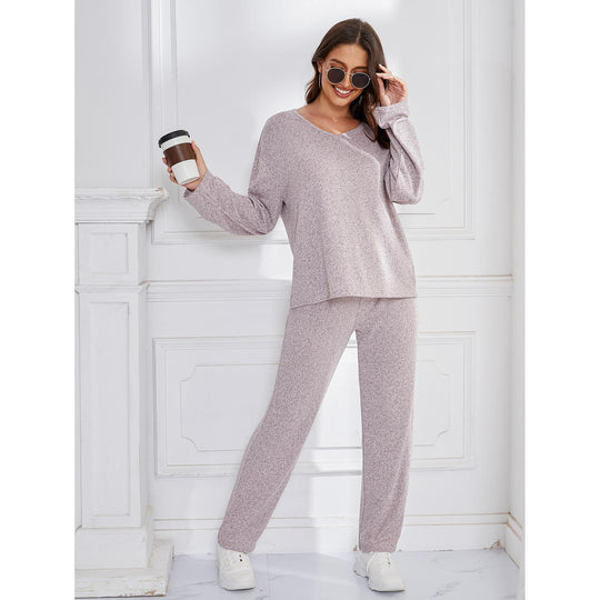 Pajamas Women Autumn Winter Outerwear Loose Sports Casual Home Wear Suit