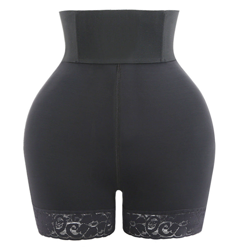 High Waist Postpartum Butt Lift Underwear Non Slip Lace Shaping Underwear Butt Lifter Ladies High Waist Panty