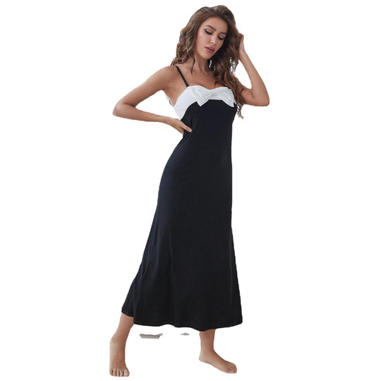 Slip Nightdress Women Maxi Dress Pajamas Pajamas