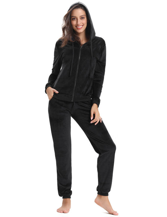 Casual/ Comfortable And Stylishwomen&#39;S Velvet Suit