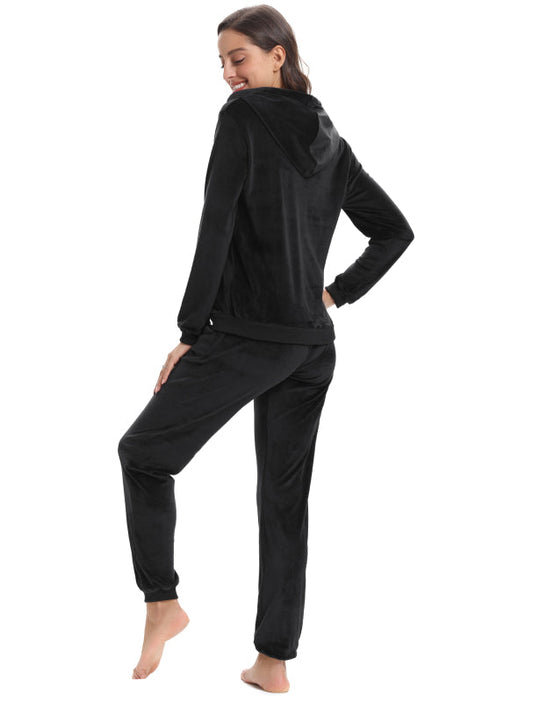 Casual/ Comfortable And Stylishwomen&#39;S Velvet Suit