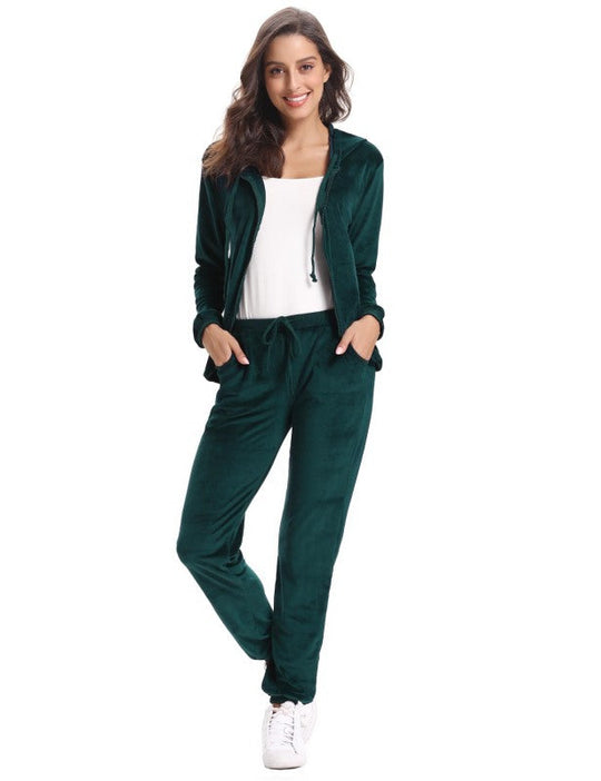 Casual/ Comfortable And Stylishwomen&#39;S Velvet Suit