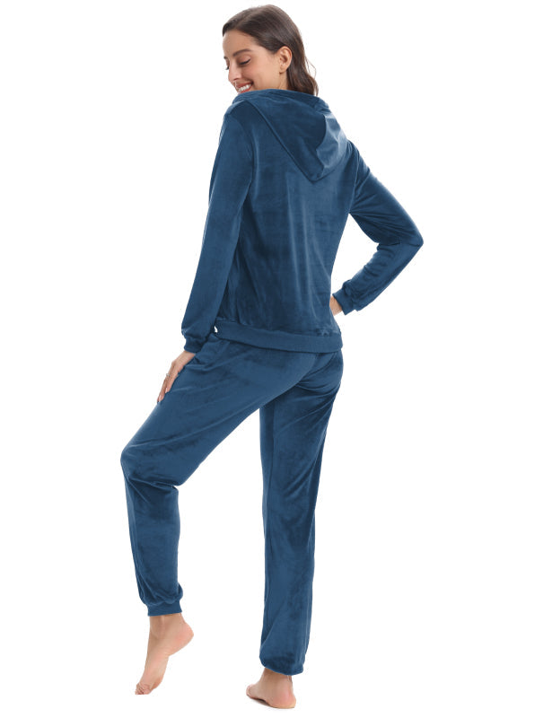 Casual/ Comfortable And Stylishwomen&#39;S Velvet Suit