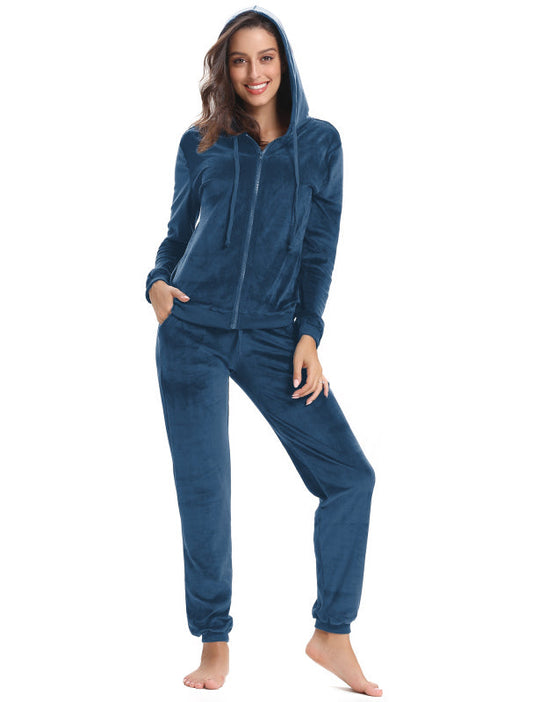 Casual/ Comfortable And Stylishwomen&#39;S Velvet Suit