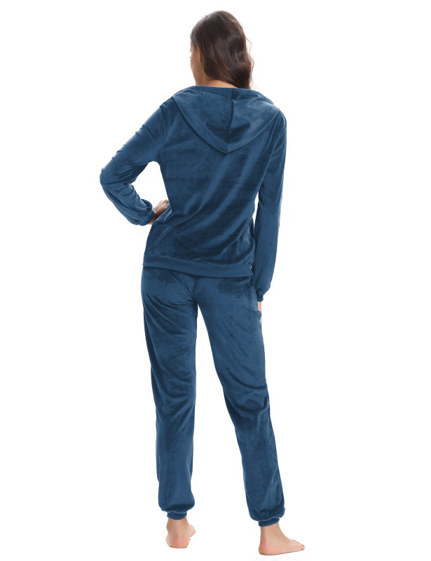 Casual/ Comfortable And Stylishwomen&#39;S Velvet Suit