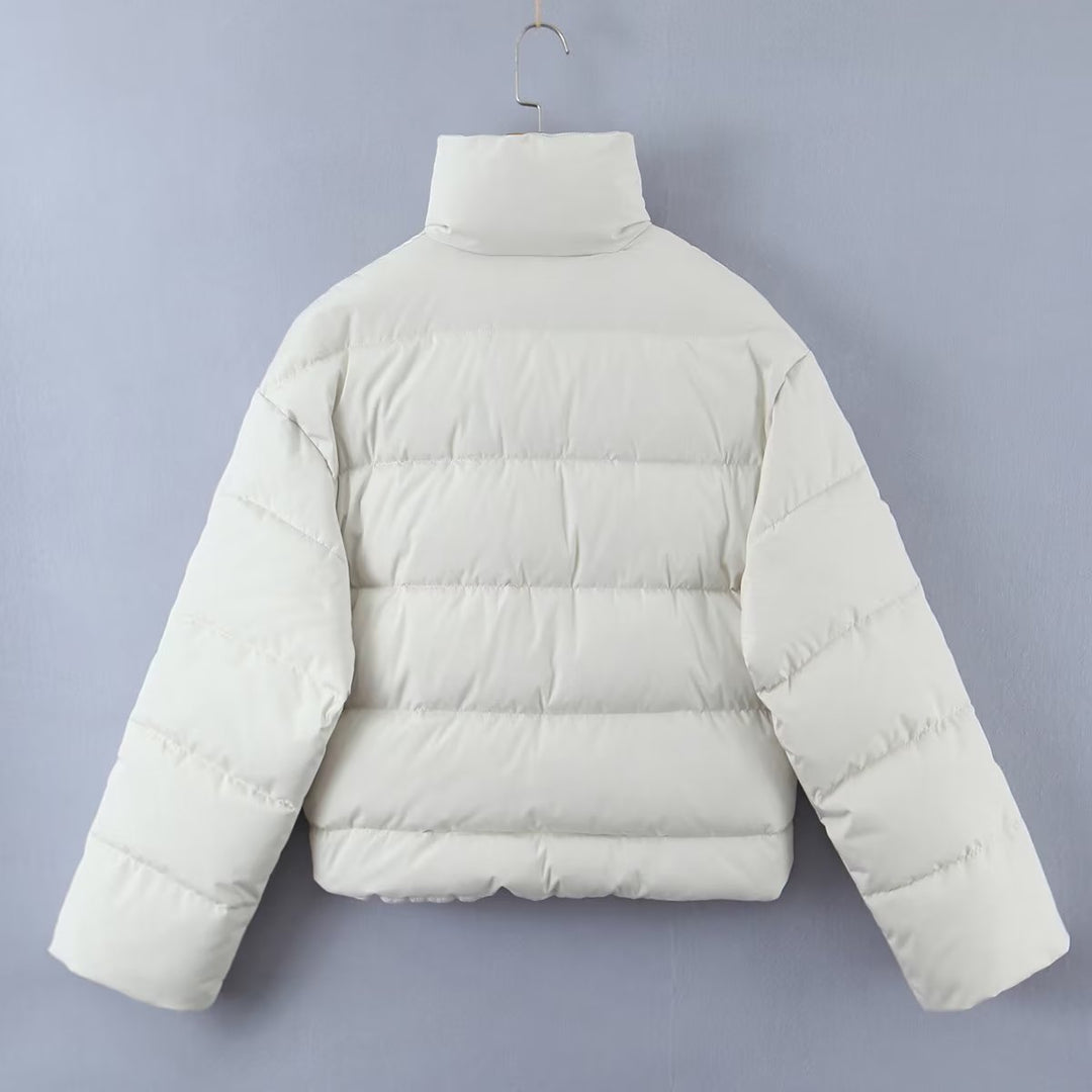 Women Cotton Quilted Coat Winter Casual Couple  Clothes Sports Jacket   Warm Thickened Cotton Padded Jacket