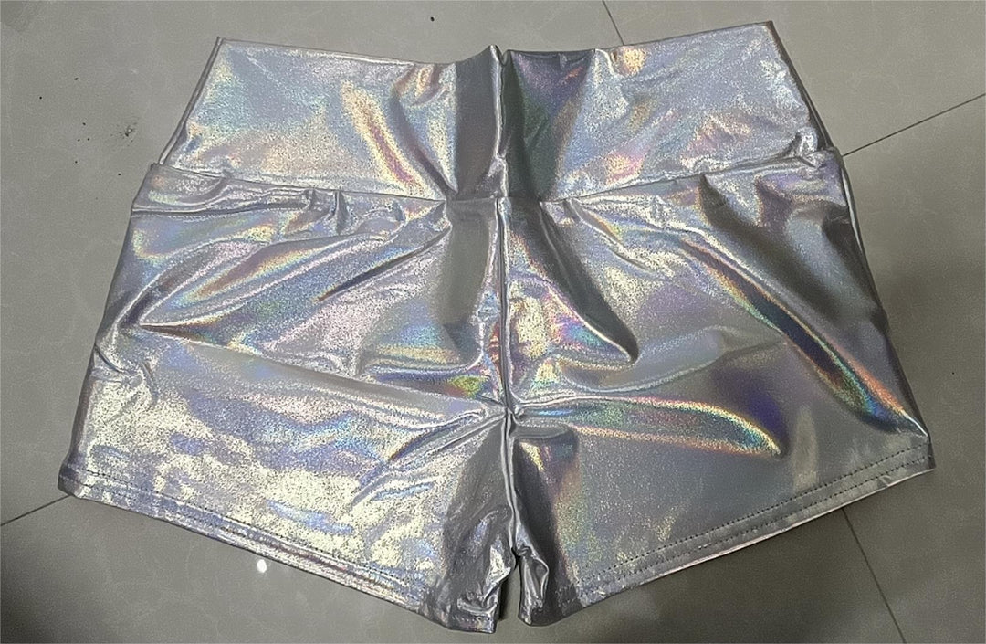 Solid Color Nightclub Stage Performance Wear Women Clothing Shorts Pants