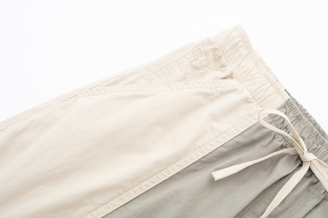 Early Spring Khaki Cargo Jeans Women Street Multi Pocket Design Loose Draggle Tail Trousers