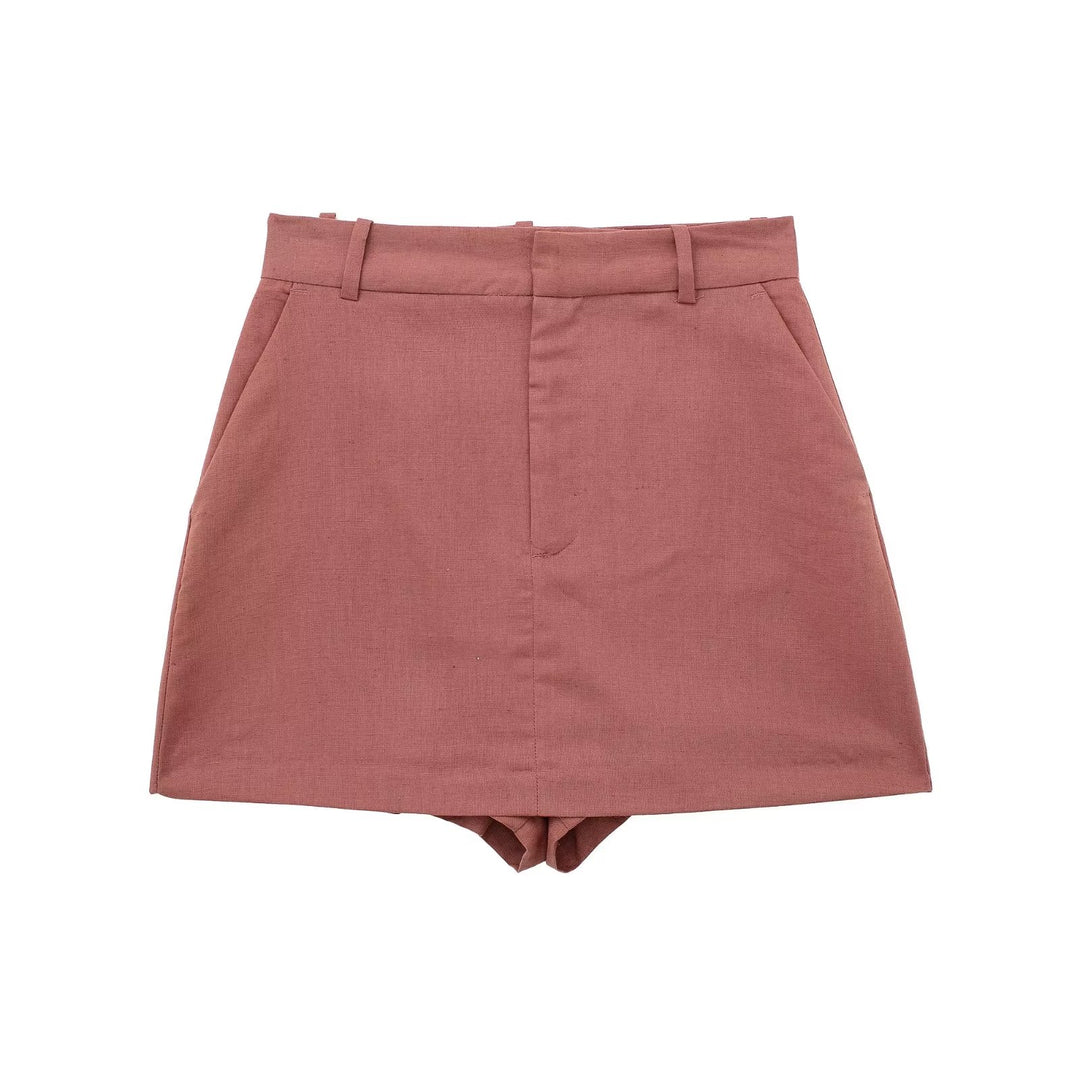 Women Clothing Casual Shirt Shorts Set