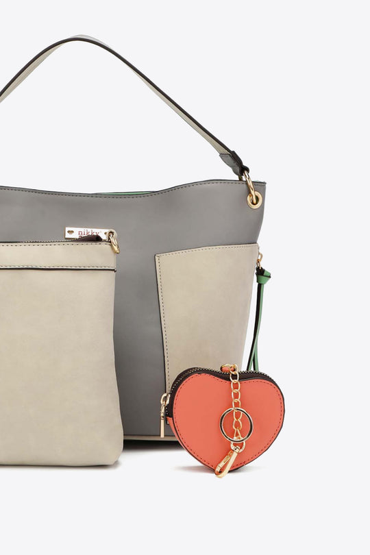 Nicole Lee USA Sweetheart Handbag Set - BEAUTY COSMOTICS SHOP