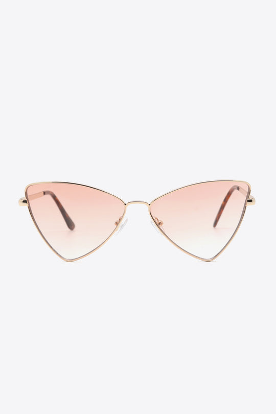 Metal Frame Cat-Eye Sunglasses - BEAUTY COSMOTICS SHOP
