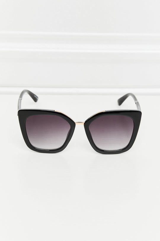 Cat Eye Full Rim Polycarbonate Sunglasses - BEAUTY COSMOTICS SHOP