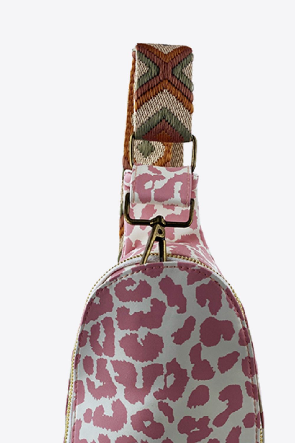 Printed PU Leather Sling Bag - BEAUTY COSMOTICS SHOP