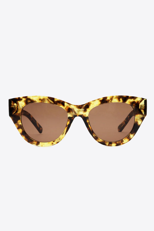 Tortoiseshell Polycarbonate Wayfarer Sunglasses - BEAUTY COSMOTICS SHOP