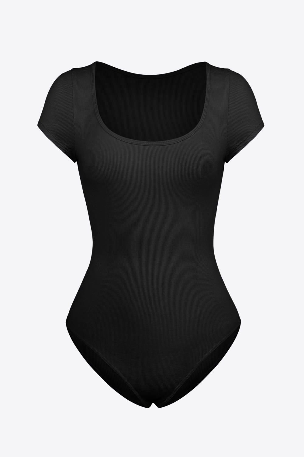 Scoop Neck Short Sleeve Bodysuit