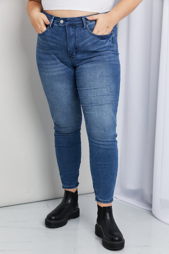 Judy Blue Full Size Cooling Denim Skinny Jeans