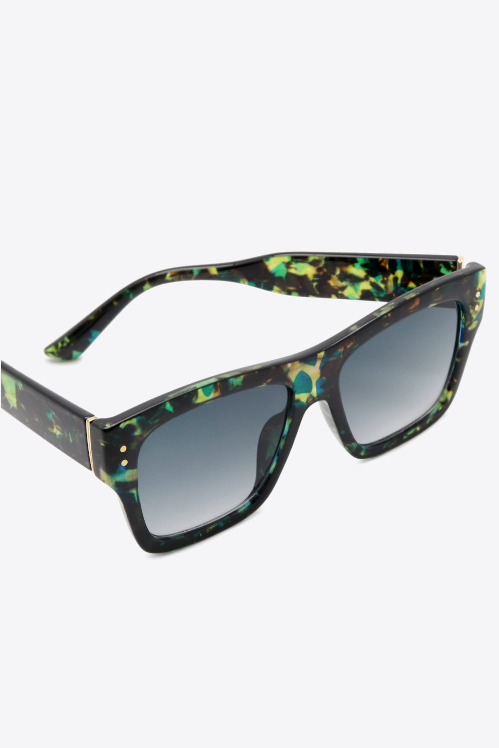UV400 Patterned Polycarbonate Square Sunglasses - BEAUTY COSMOTICS SHOP