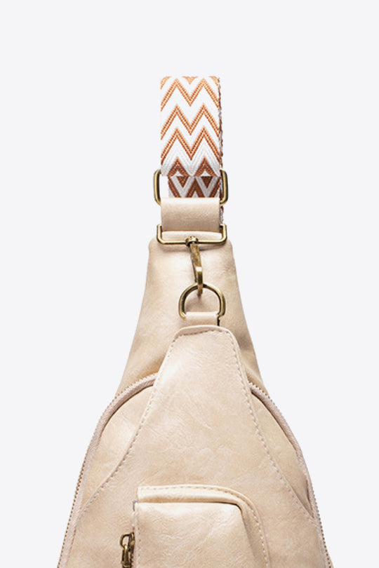 All The Feels PU Leather Sling Bag - BEAUTY COSMOTICS SHOP