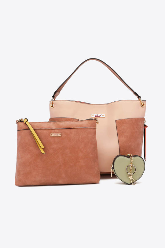 Nicole Lee USA Sweetheart Handbag Set - BEAUTY COSMOTICS SHOP