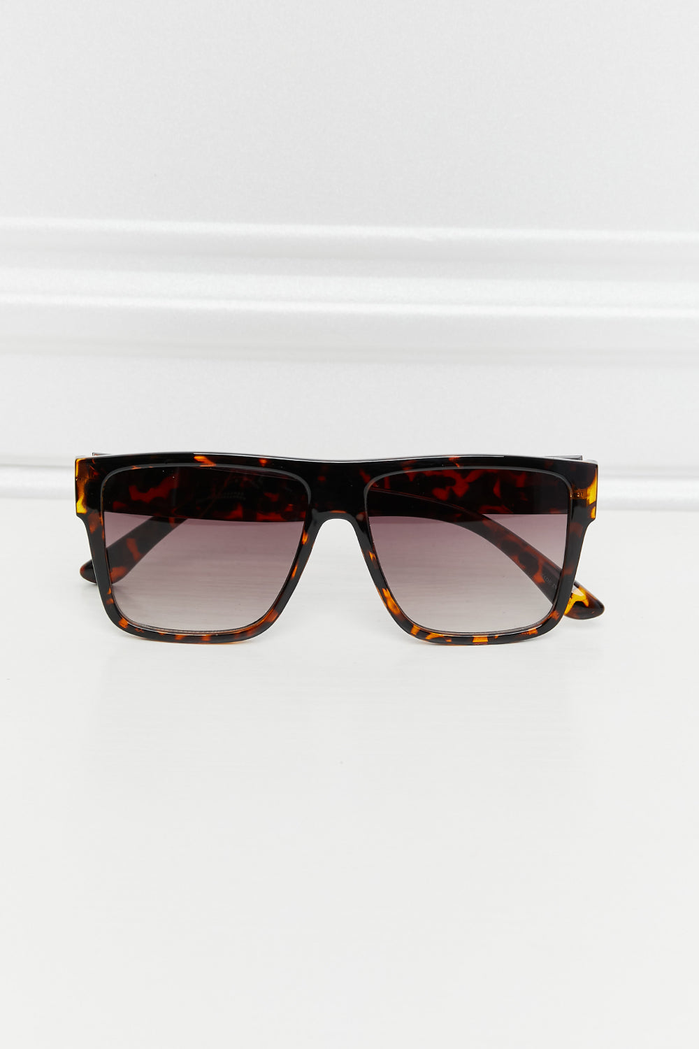 Tortoiseshell Square Full Rim Sunglasses - BEAUTY COSMOTICS SHOP