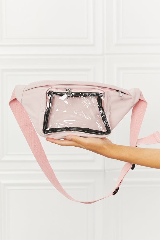 Fame Doing Me Waist Bag in Pink - BEAUTY COSMOTICS SHOP