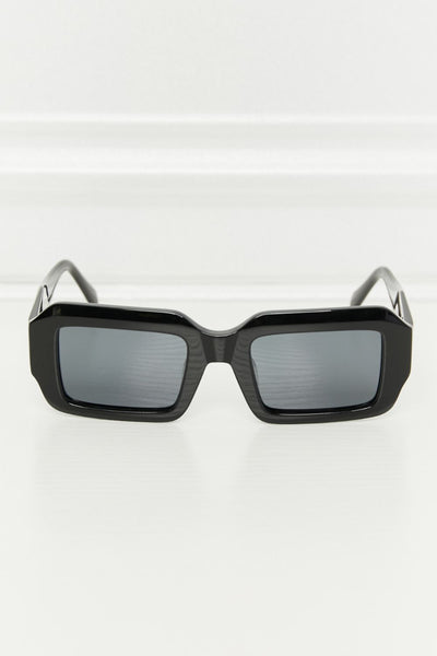 Rectangle TAC Polarization Lens Full Rim Sunglasses - BEAUTY COSMOTICS SHOP