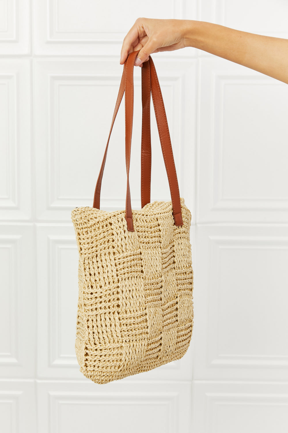 Fame Picnic Date Straw Tote Bag - BEAUTY COSMOTICS SHOP
